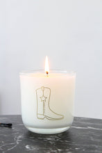 Load image into Gallery viewer, Stable Style Cowboy Boot Soy Wax Candle - Shine 