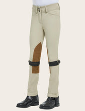 Load image into Gallery viewer, RJ Classics Girls' Collette Knee Patch Jodhpurs