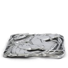 Load image into Gallery viewer, Arthur Court Horse with Wheat Trivet