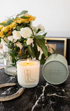 Load image into Gallery viewer, Stable Style Cowboy Boot Soy Wax Candle - Shine 