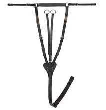 Load image into Gallery viewer, Shires Avignon Three Point Breastplate + Running Martingale